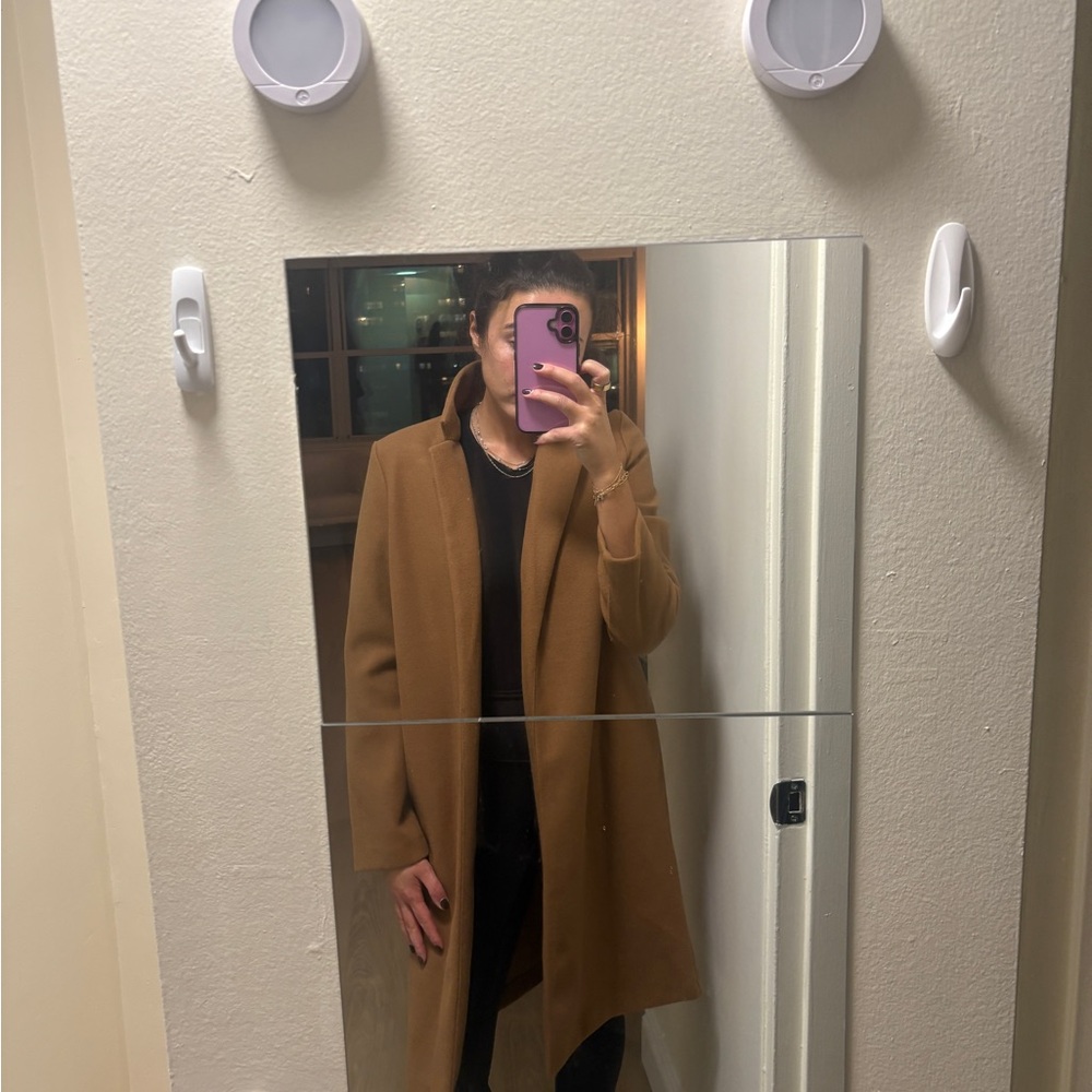 Zara Tan Women's Trench Coat